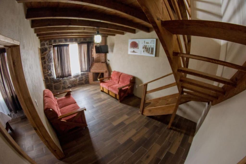 Cabanas Valle Magico Hotell Huasca de Ocampo Exteriör bild